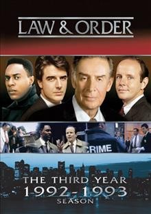 Law & order. The third year 1992-1993 season [DVD videorecording] / Universal Studios Home Entertainment.