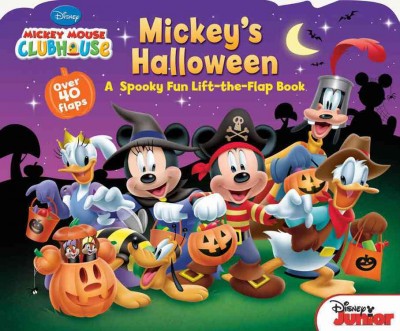 Mickey's Halloween : a lift-the-flap book / written by Matt Mitter ; illustrated by Loter, Inc.