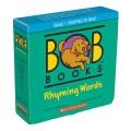 Go to record Bob books. Rhyming words